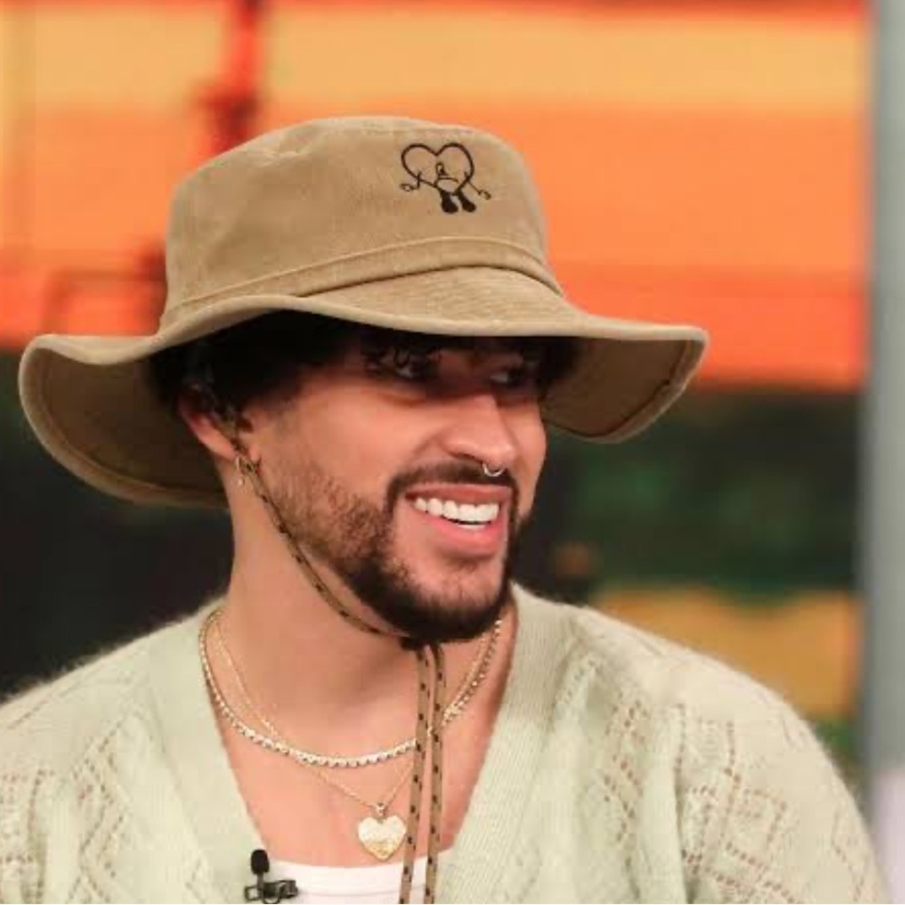- Bad Bunny Un Verano Sin Ti Safari Hat, Color Tan, Unisex One Size